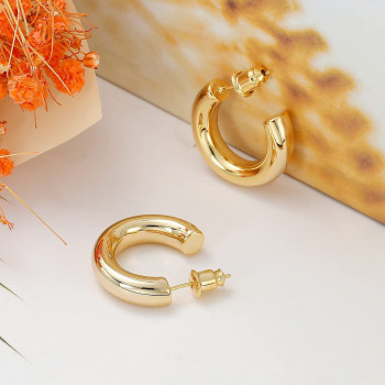 Behind Every Star Kwak Sun Young's Donut Ring Earrings