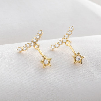 Love in Contract Park Min Young's Star Drop Earrings